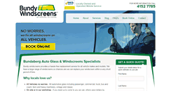 Desktop Screenshot of bundywindscreens.com